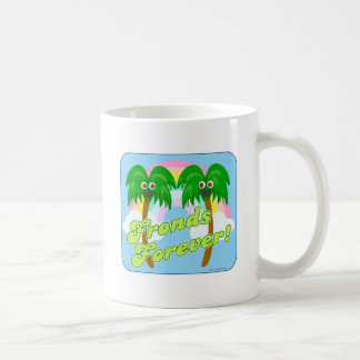 Fronds Forever Fun Beste Freundin Slogan Cartoon Kaffeetasse