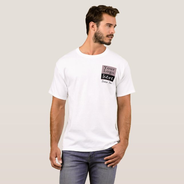 Front and Back Your Logo Event T-Shirt (Vorne ganz)