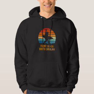 Front Beach South Carolina Sasquatch Souvenir Hoodie