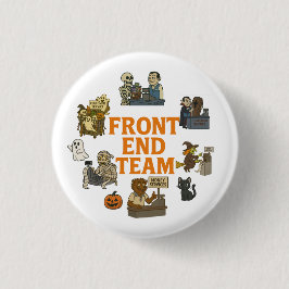 Front End Team Halloween Button