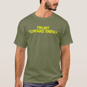 Front gegen Feind Funny Military T-Shirt