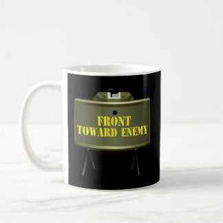 Front gegen feindliche militärische Claymore meine Kaffeetasse