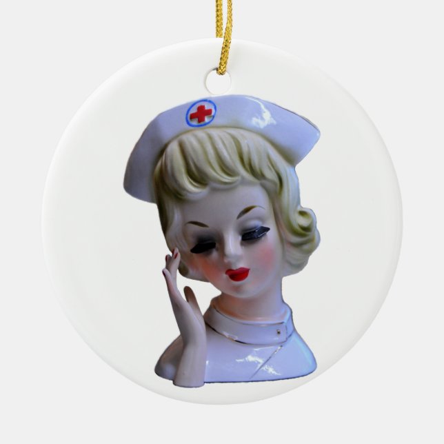 Front Line Hero Head Vase der 1960er Jahre Keramik Ornament (Vorne)