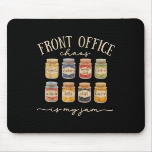 Front Office Chaos ist mein Ding Sekretärin Admini Mousepad