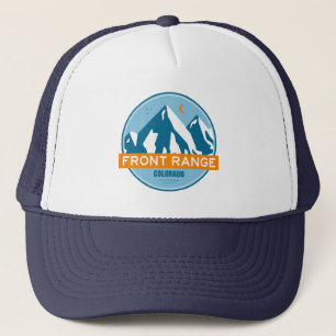 Front Range Mountains Colorado Truckerkappe
