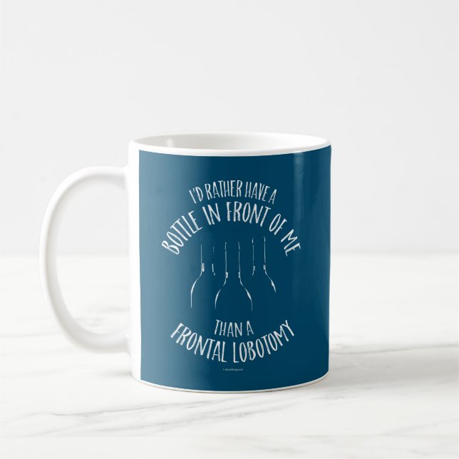 Frontal Lobotomy Coffee Mug Kaffeetasse (Links)