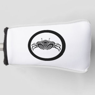 Frontale Seespinne im Kreis Golf Headcover