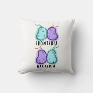 Fronteria Bacteria Funny Biology Pub Kissen