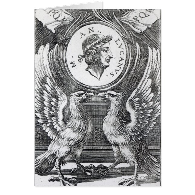 Frontispice à 'Pharsalia de Lucan (Devant)