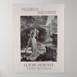 Frontispiece nach Pelleas und Melisande von Poster