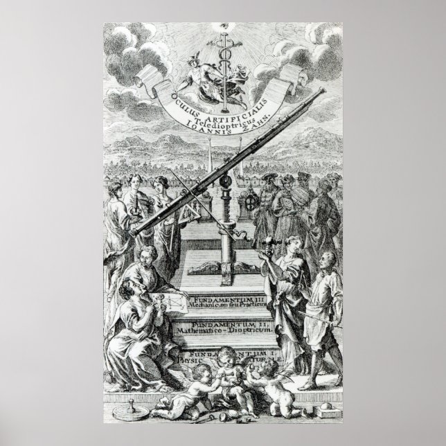 Frontispiece 'Oculus Artificialis Poster (Vorne)