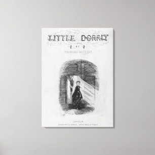 Frontispiece to 'Little Dorrit' von Charles Leinwanddruck
