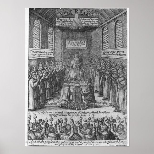 Frontispiece to 'Vox Regis' von Thomas Scott Poster (Vorne)