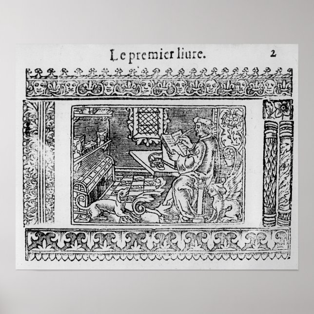 Frontispiece zum ersten Buch von Utopia Poster (Vorne)