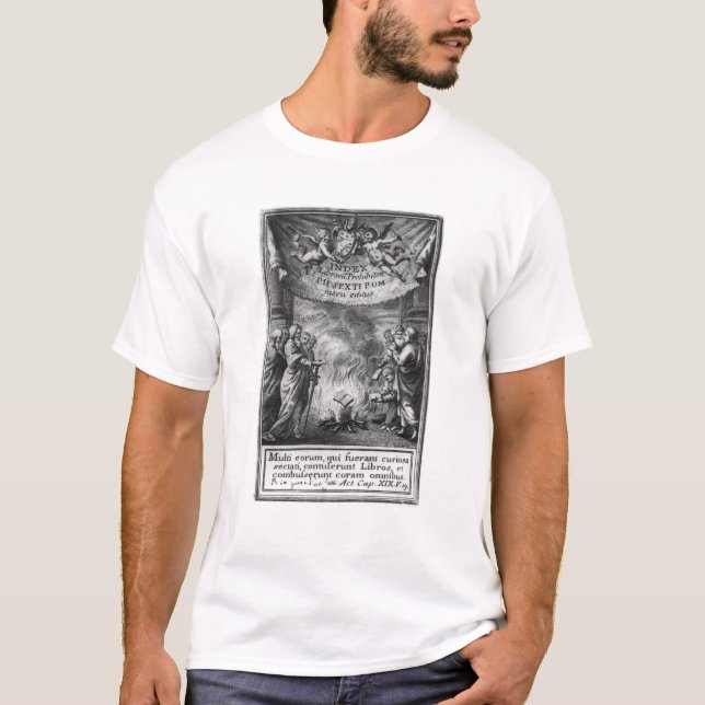Frontispiz 'des Index Librorum Prohibitorum T-Shirt (Vorderseite)