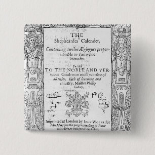 Frontispiz 'des Shepeards Calendar Button