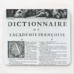 Frontispiz für das französische mousepad