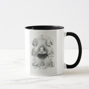 Frontispiz für die "Geschichten", 'vom Comple Tasse