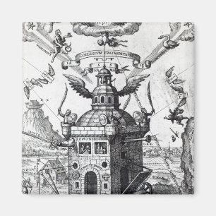 Frontispiz-'Kollegium Fama Fraternitatis Magnet