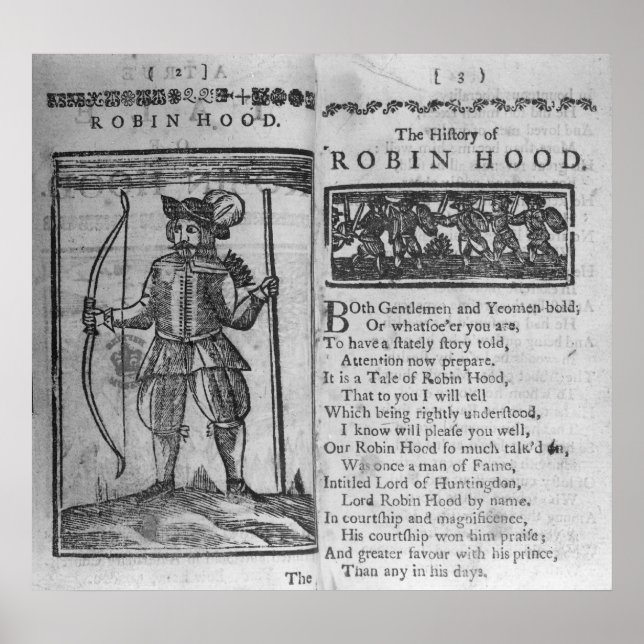 Frontispiz und Öffnungslinien Poster (Vorne)