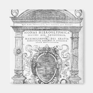 Frontispiz von 'Monas Hieroglyphica Magnet