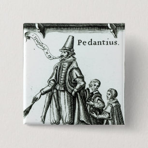 Frontispiz von 'Pedantius Button