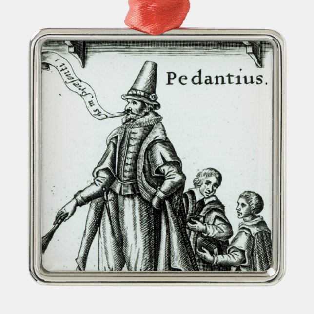 Frontispiz von 'Pedantius Silbernes Ornament (Vorne)