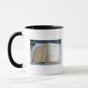 Frontispiz von "Ulysses" durch James Joyce Tasse