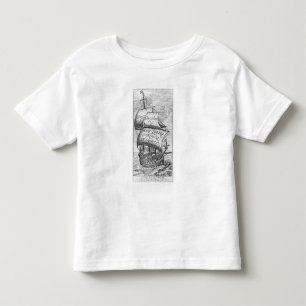 Frontispiz zu "De Mari Libero", durch Hugo Grotius Kleinkind T-shirt