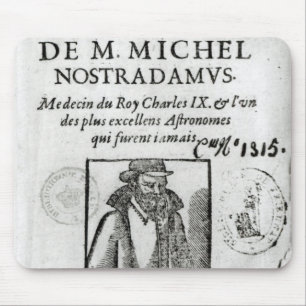 Frontispiz zu 'Les Propheties de M. Michel Mousepad