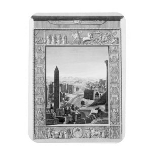 Frontispiz zu Volumen 1 der ` Beschreibung von Magnet