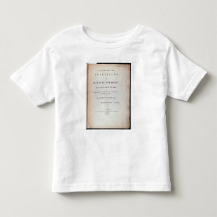 Frontispiz zu Volumen I Kleinkind T-shirt