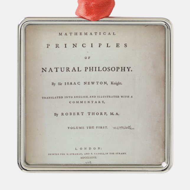 Frontispiz zu Volumen I Silbernes Ornament (Vorne)