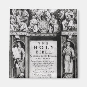 Frontispiz 'zum heiligen Bible Magnet