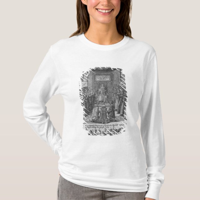 Frontispiz "zum Vox Regis" durch Thomas Scott T-Shirt (Vorderseite)