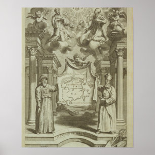 Frontispiz "zur China illustriert" durch Poster