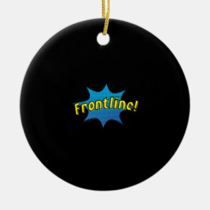Frontline-Helden Keramik Ornament