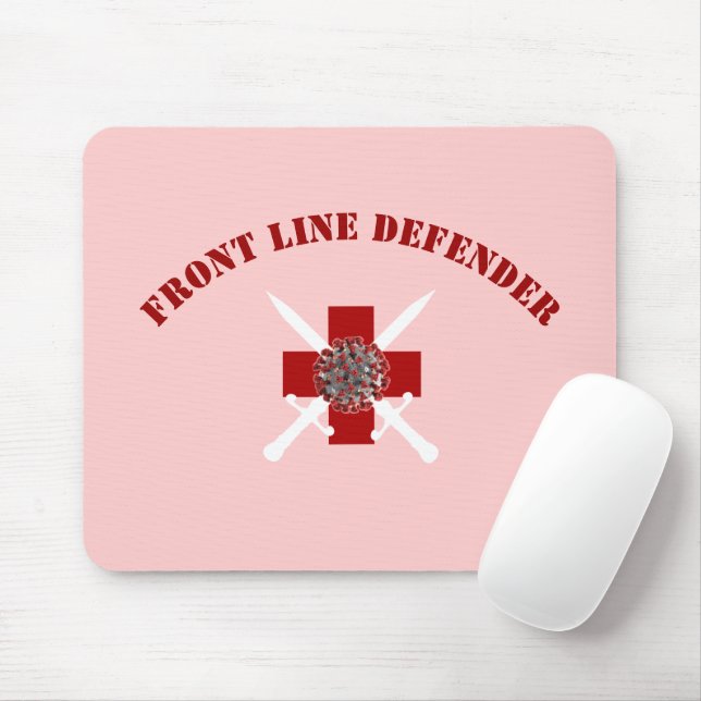Frontline-Verteidiger Mousepad (Mit Mouse)