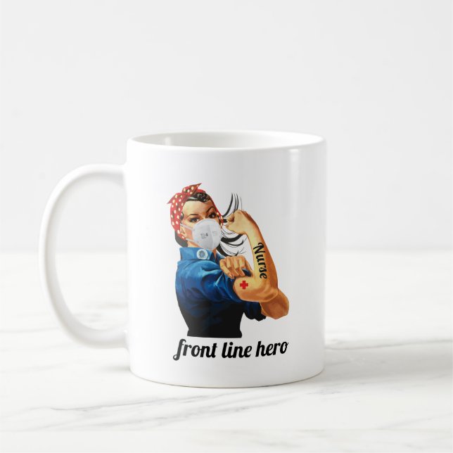 Frontlinie Kaffeetasse (Links)