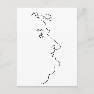 Frontlinie Postkarte