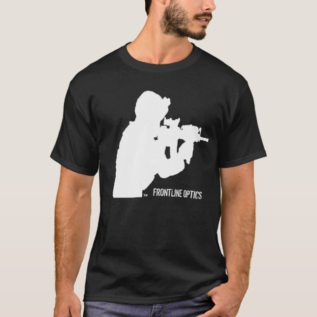 FRONTLINIEN-OPTIK T-Shirt-Infanterie, MilitärShirt T-Shirt (Vorderseite)