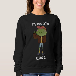 Froogin’ Cool: Modesymbol des Sumpfes Sweatshirt