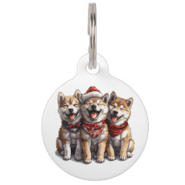 Frory Christmas Shiba Inu Hunde Haustiermarke