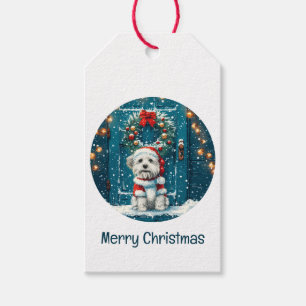 Frory Christmas Shih Tzu Dogs Geschenkanhänger