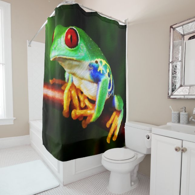 Frosch 1 duschvorhang (Beispiel)