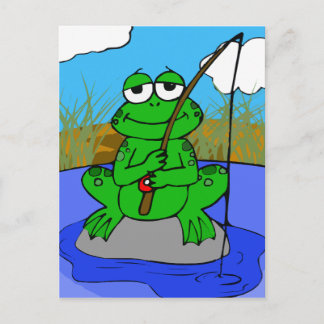 Frosch-29 Postkarte