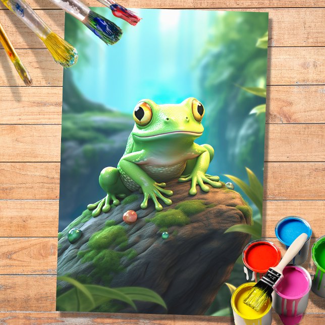 Frosch 2 Dekoupage Paper Seidenpapier (Von Creator hochgeladen)