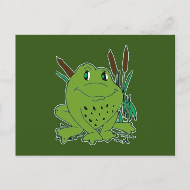 Frosch 3 postkarte (Vorderseite)