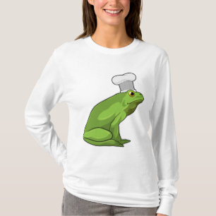 Frosch als Koch mit Koch Hut T-Shirt