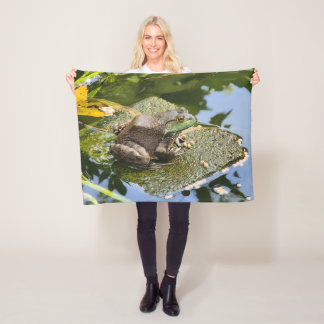 Frosch - Alter Knacker Fleecedecke